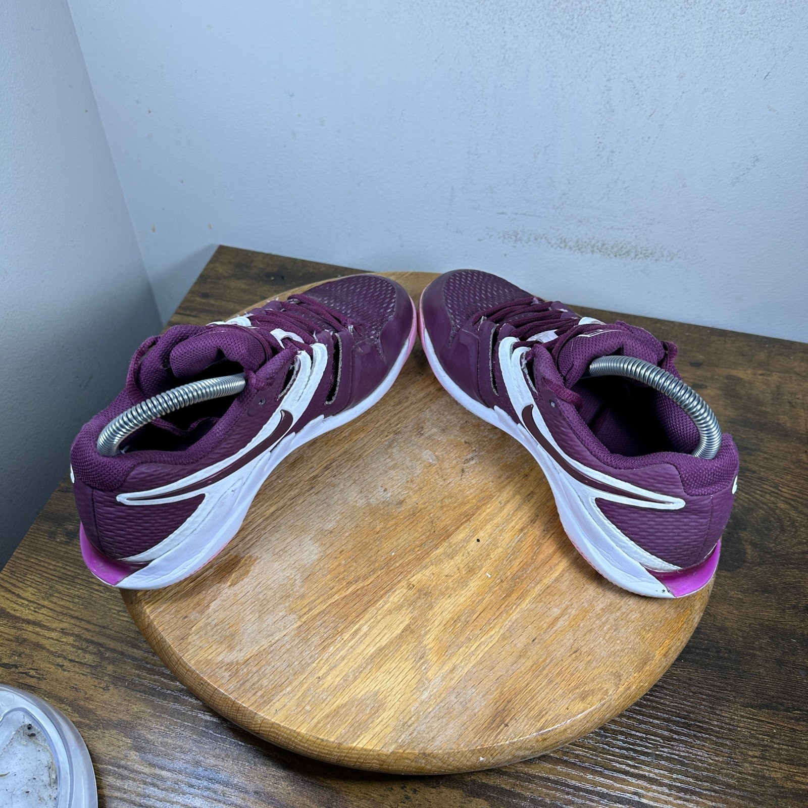 Nike Court Air Zoom Vapor X Womens Tennis Shoes Burgundy AA8027-603 Sneakers 7