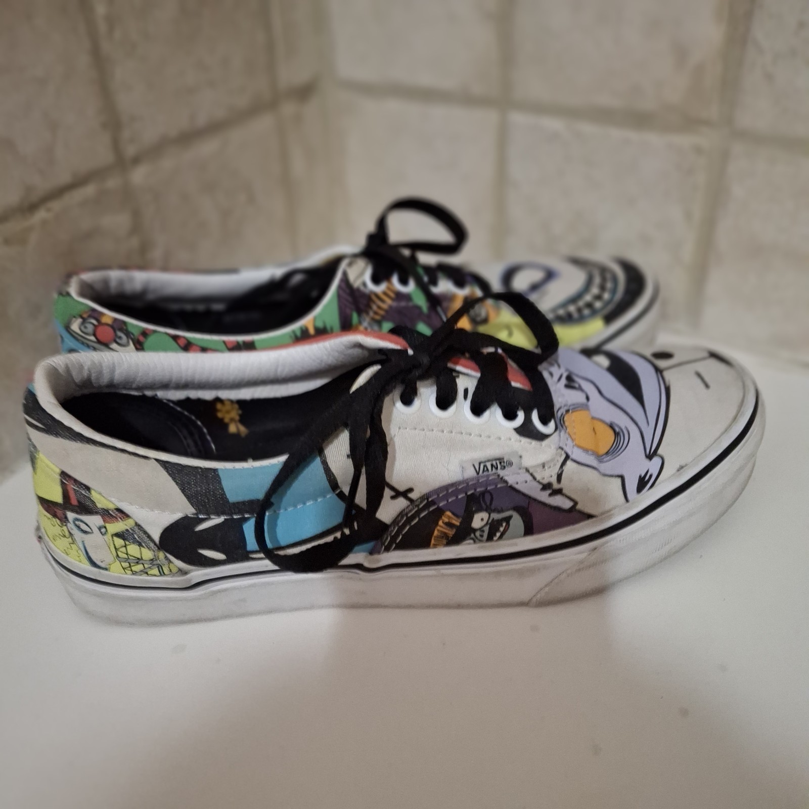 VANS Disney Nightmare Before Christmas Halloweentown Sneaker Shoes Womens 8.5