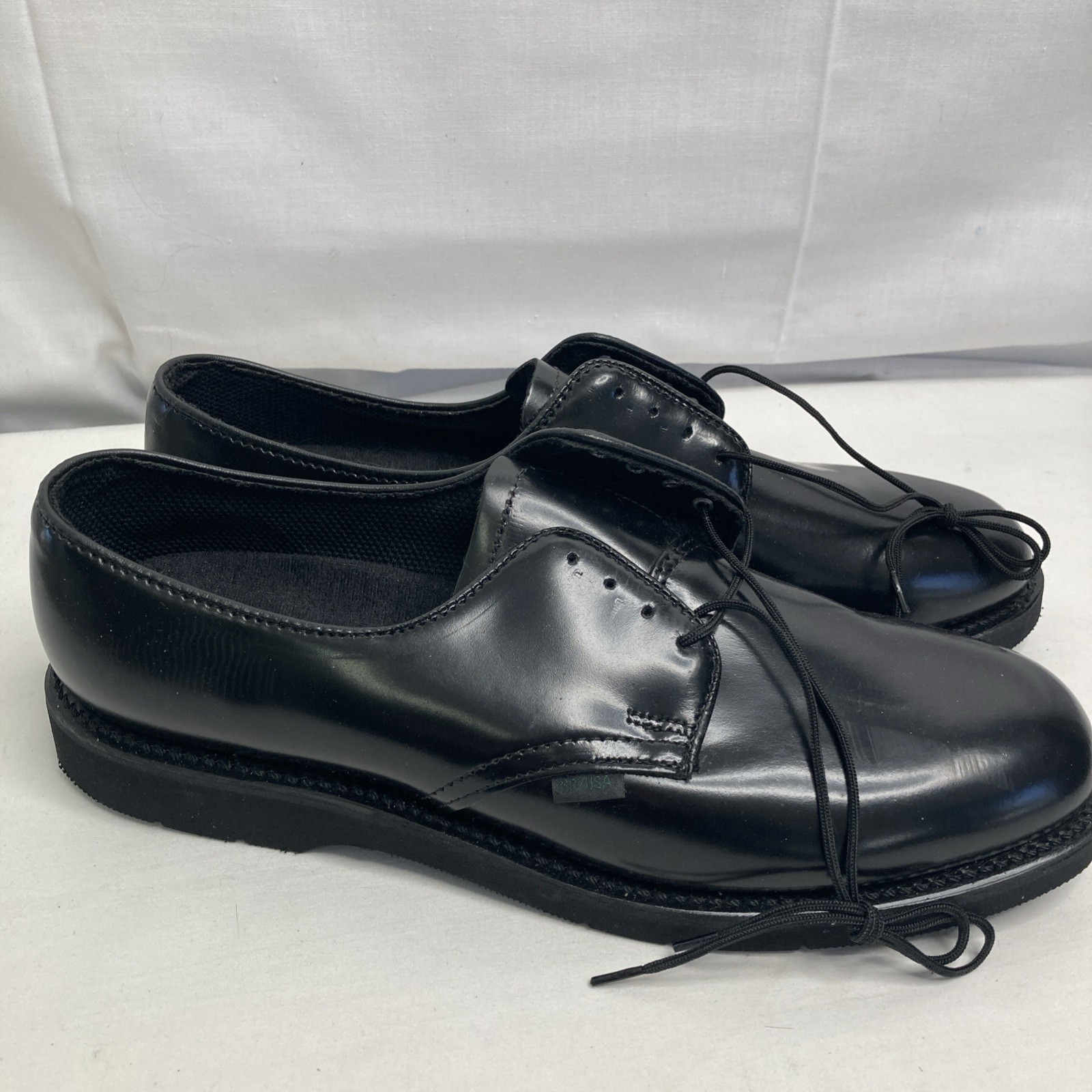 Thorogood Shoe Lady Oxford 534-6145 Black Genuine Leather Lace Up Women’s 10.5 N
