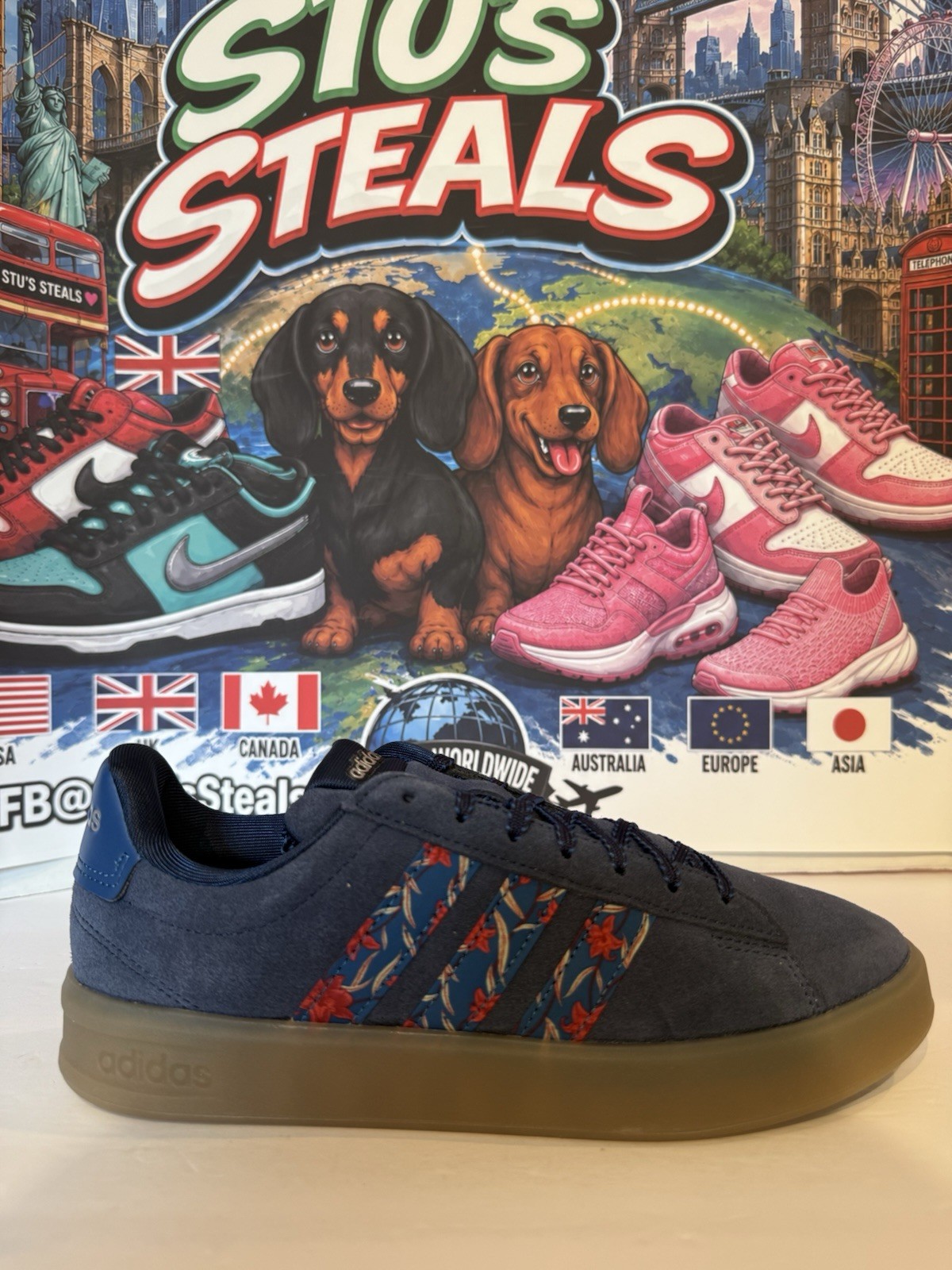 Women’s Adidas grand court 3.0 Size 7W