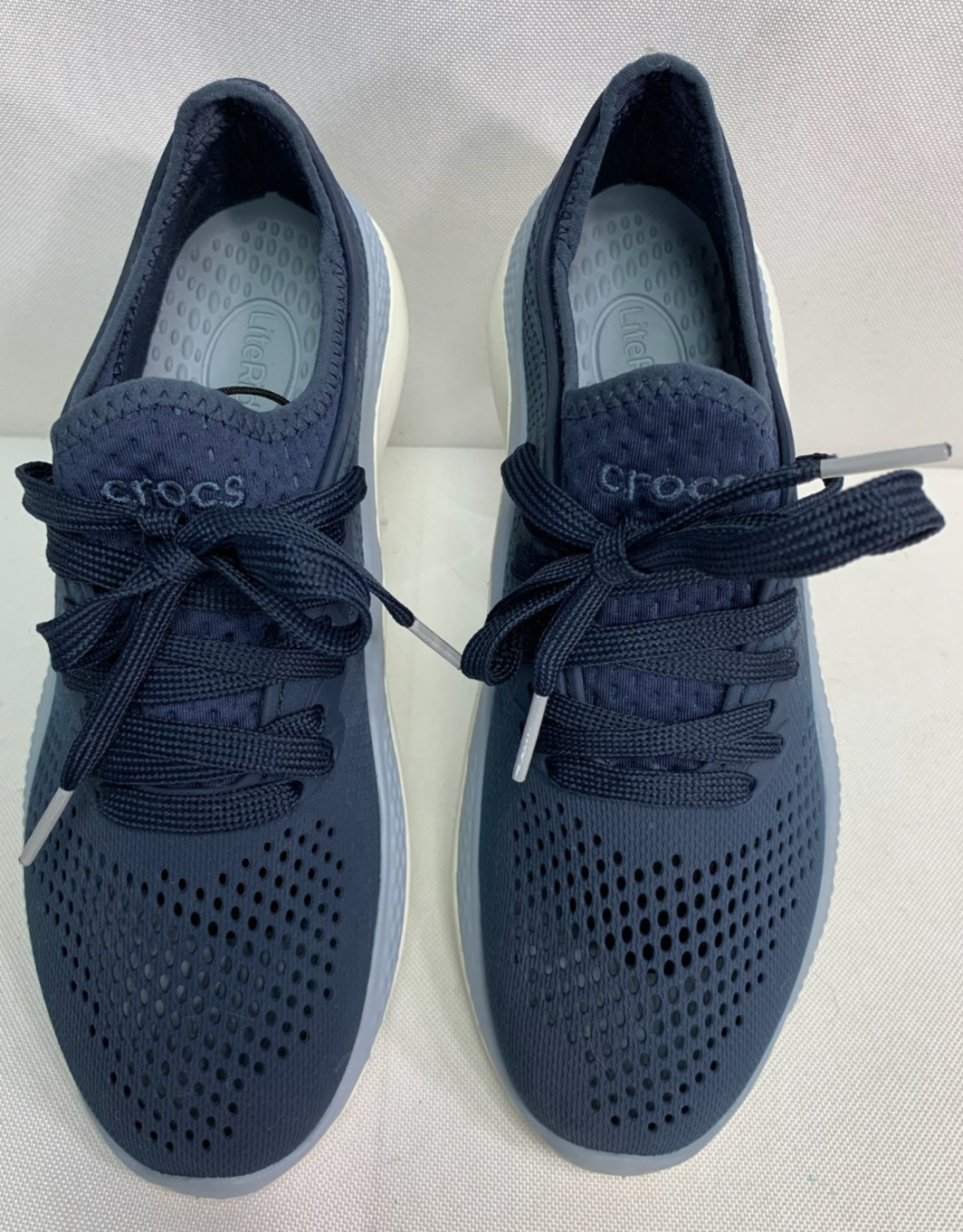 Crocs LiteRide 360 Pacer Navy Blue 206705 Women’s Size 6 Shoes Sneakers