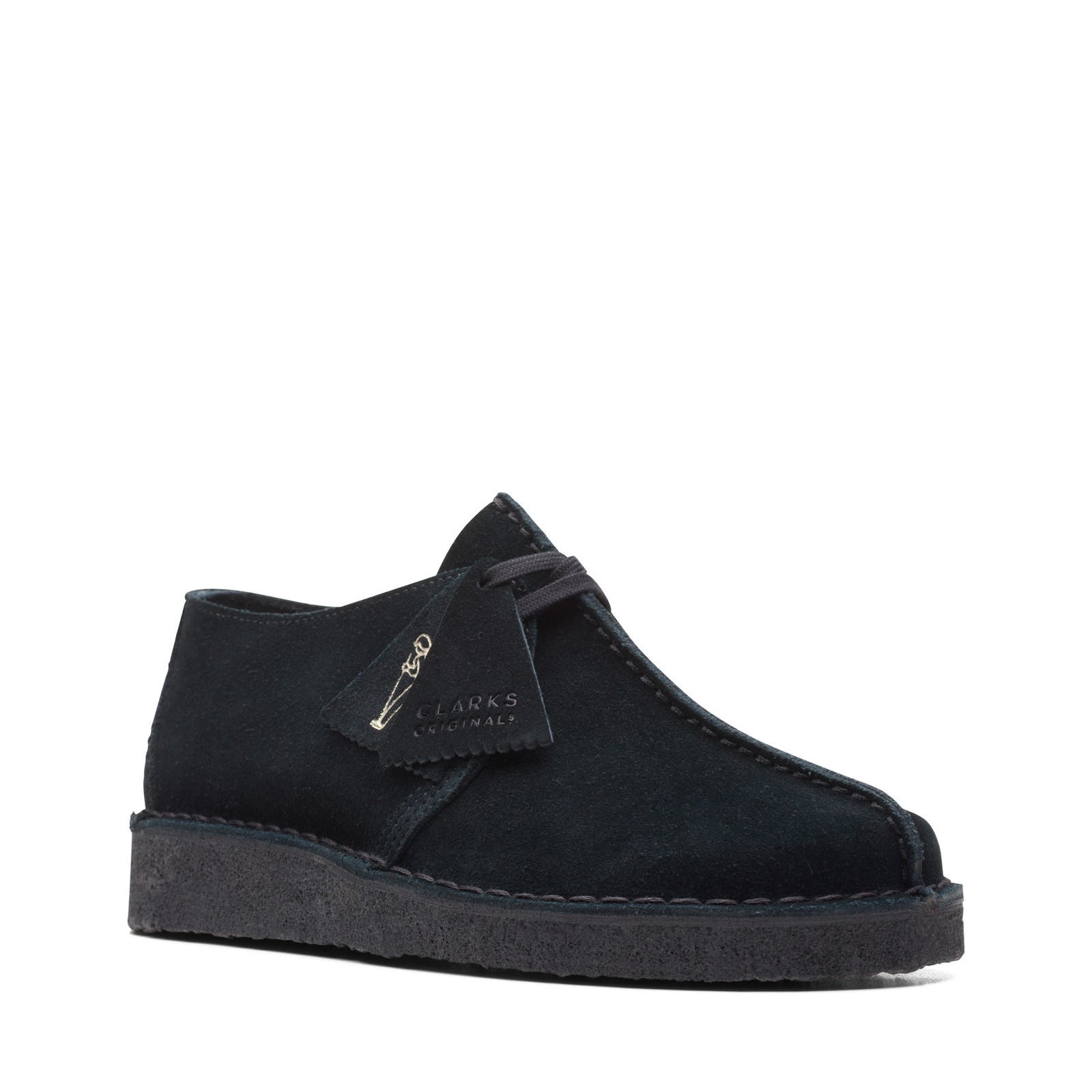 Clarks Women’s Desert Trek Black Suede 26165566