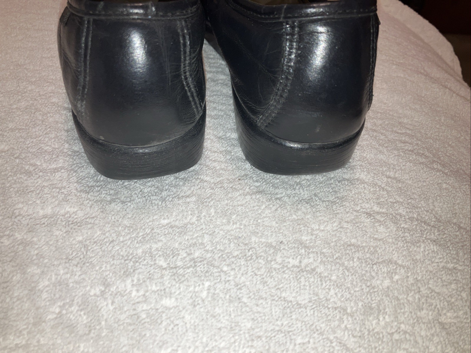 SAS Shoes Genuine Handsewn Black Leather Classic timeless Loafers EXC Condt sz 7