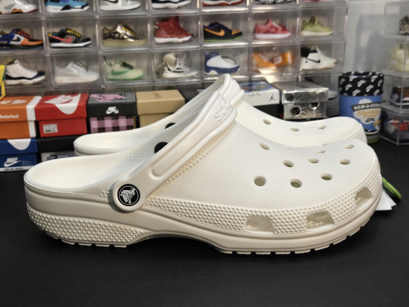 Crocs Unisex White Clogs 10001. Brand New No Box Size 8m 10w Perfect For Summer