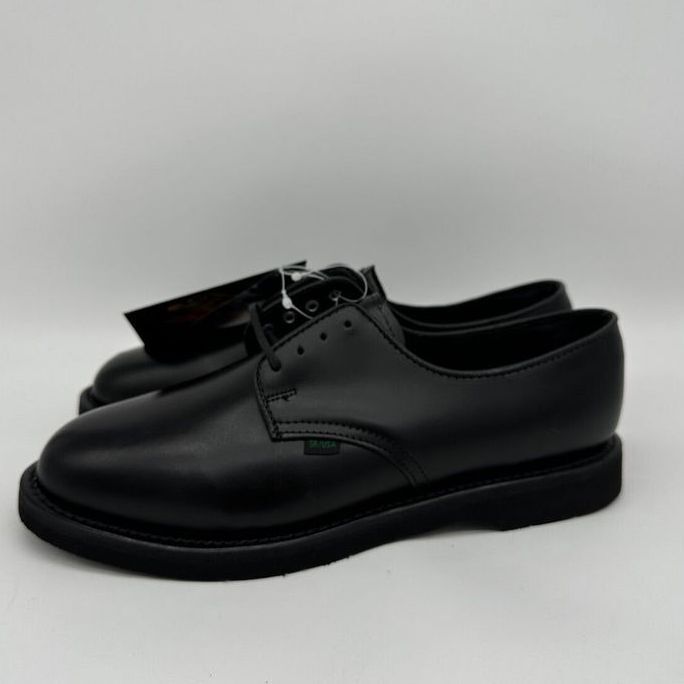 Thorogood Lady Oxford Leather Shoes Women 11M Black Lace Up Ladies PF1-2793W NEW