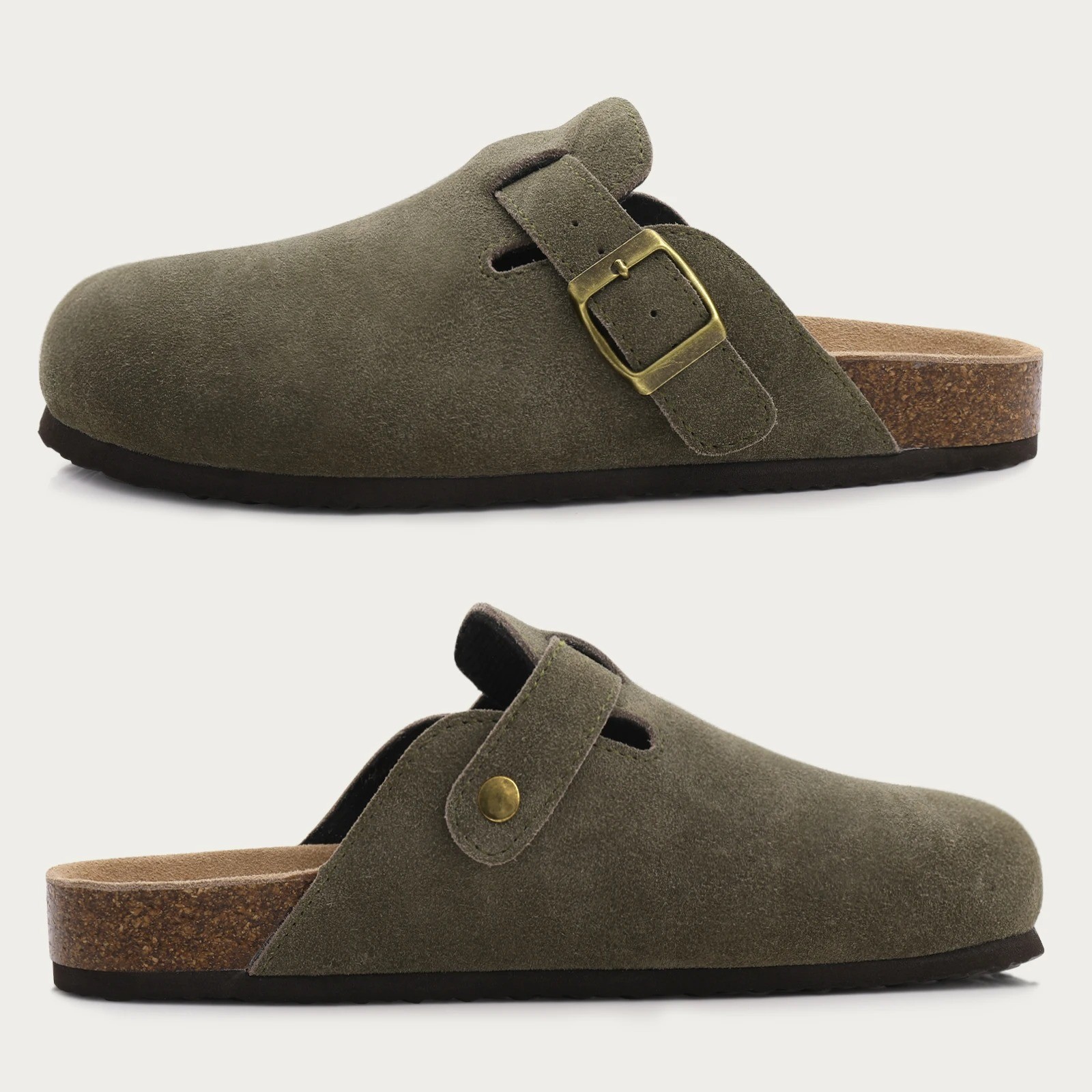 Women’s Comfortable Bueno Cow Suede Clog