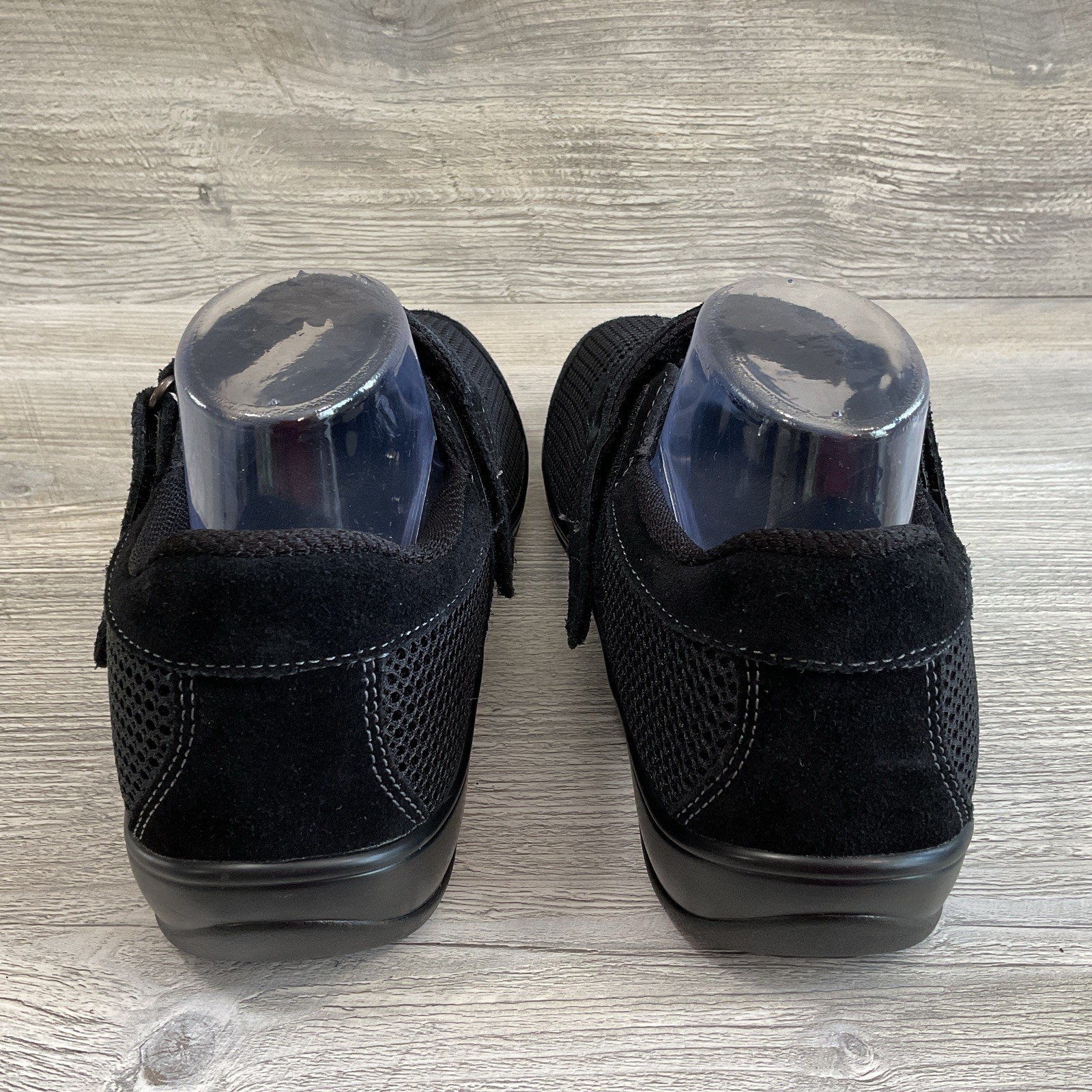 Orthofeet Chattanooga Mary Jane Shoes Women 9.5B Black Leather Mesh Orthotic 851