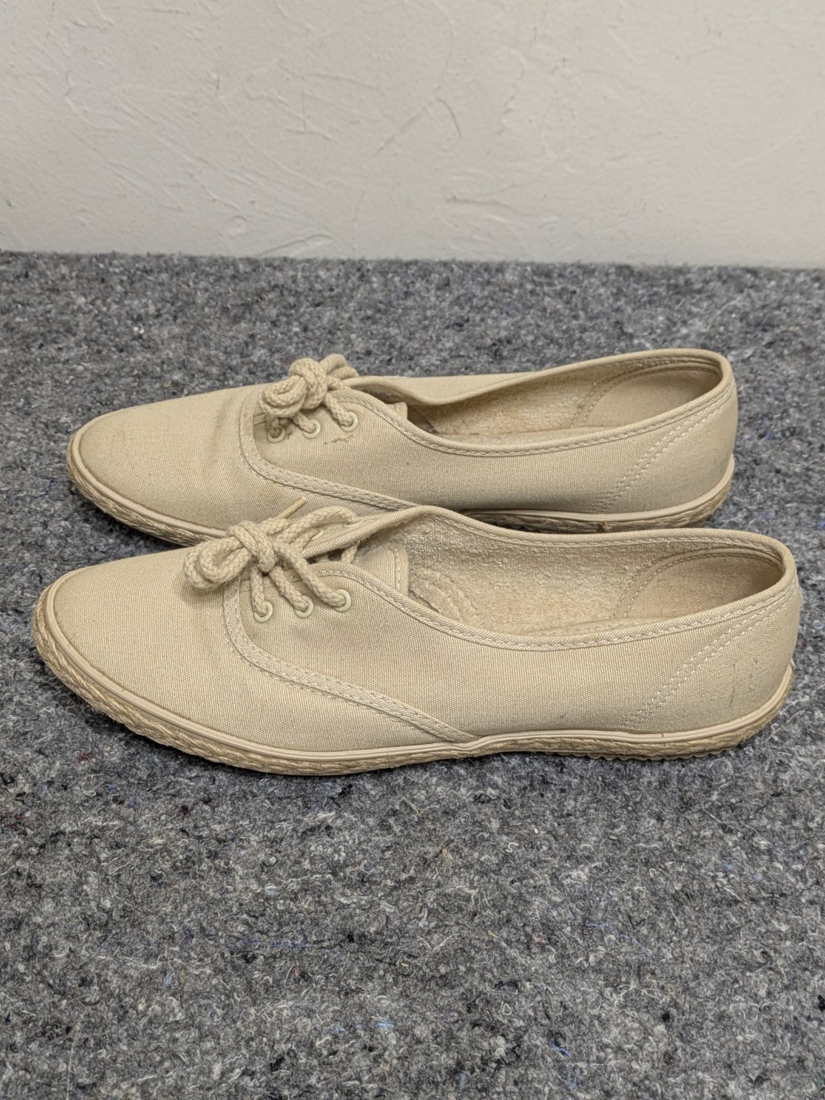 VTG Grasshoppers Keds Spinnaker Canvas Sneakers Casual Shoes Jute Women’s 9.5 S