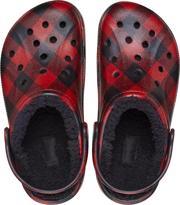 Crocs Unisex Classic Lined Clog – Buffalo Plaid – US SIZE M4/W6 – BRAND NEW