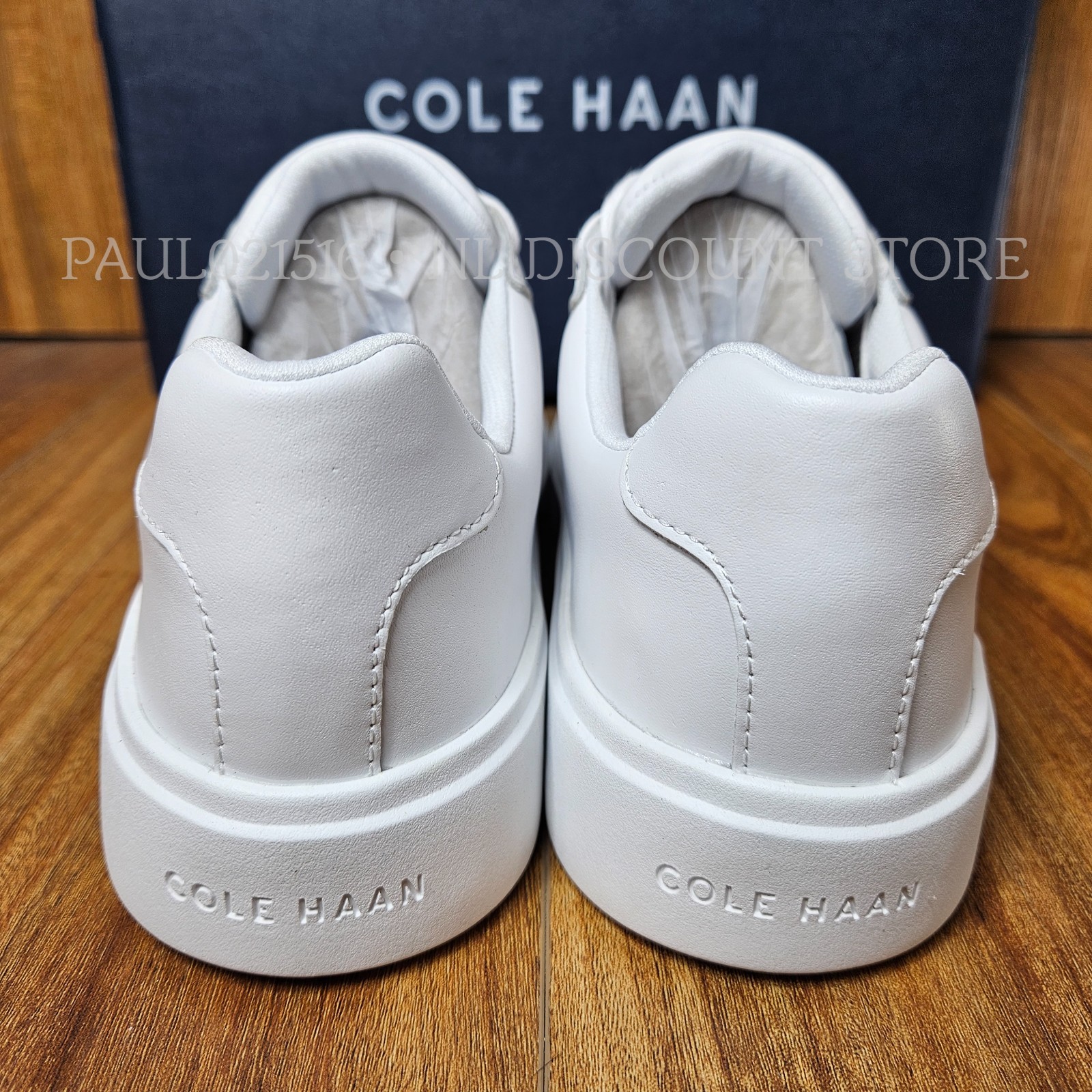 COLE HAAN Women’s Grand Crosscourt Daily Sneaker W26651 ~ White/Argento