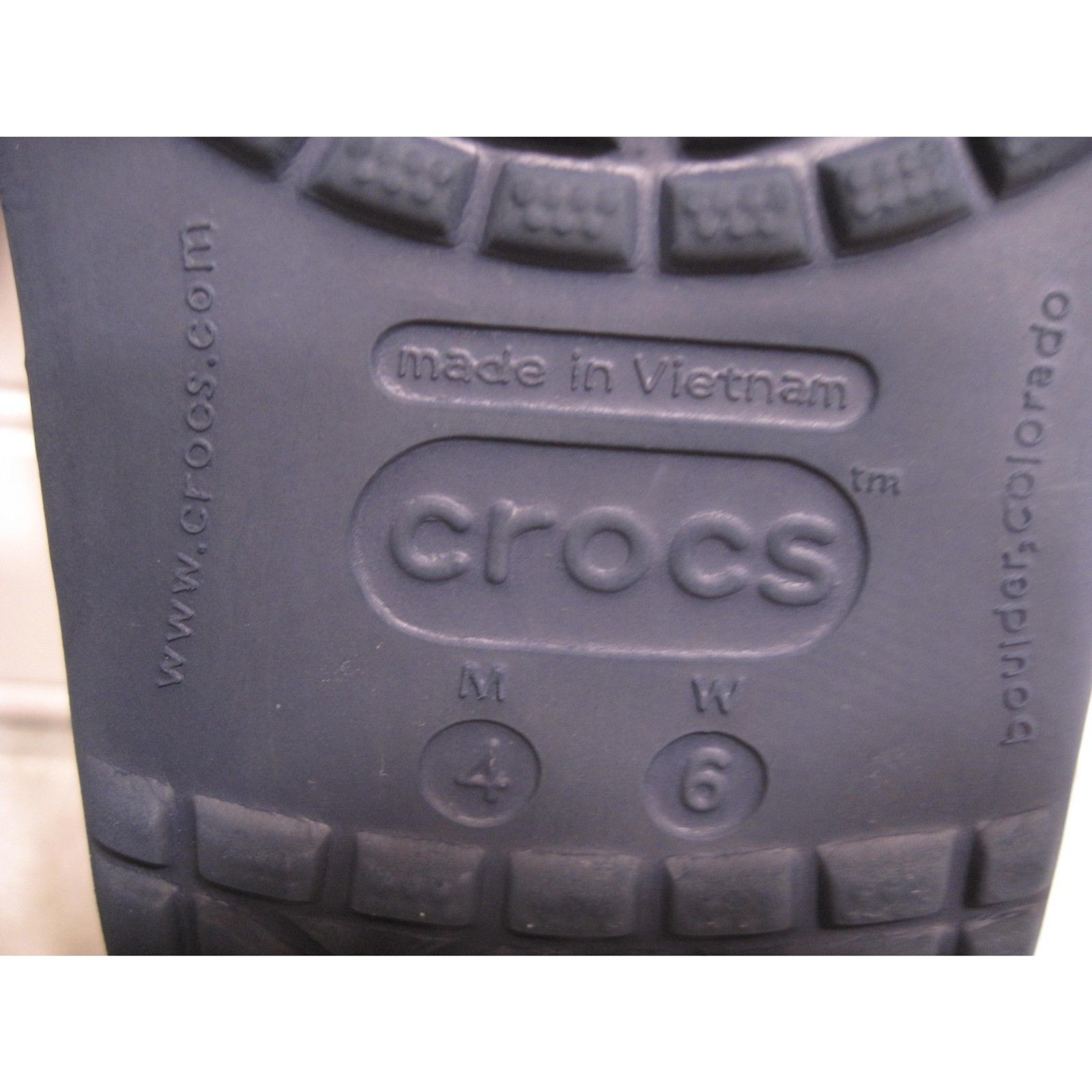 Mickey Mouse Unisex Adult Crocs Blue Size M4/W6