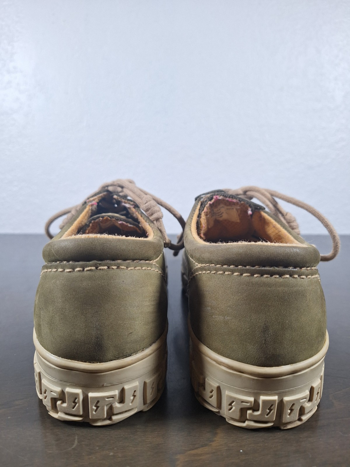 Pure Juice Power Co. Women’s Shoes Skate Y2K Green Platform Size 9 Leather Upper