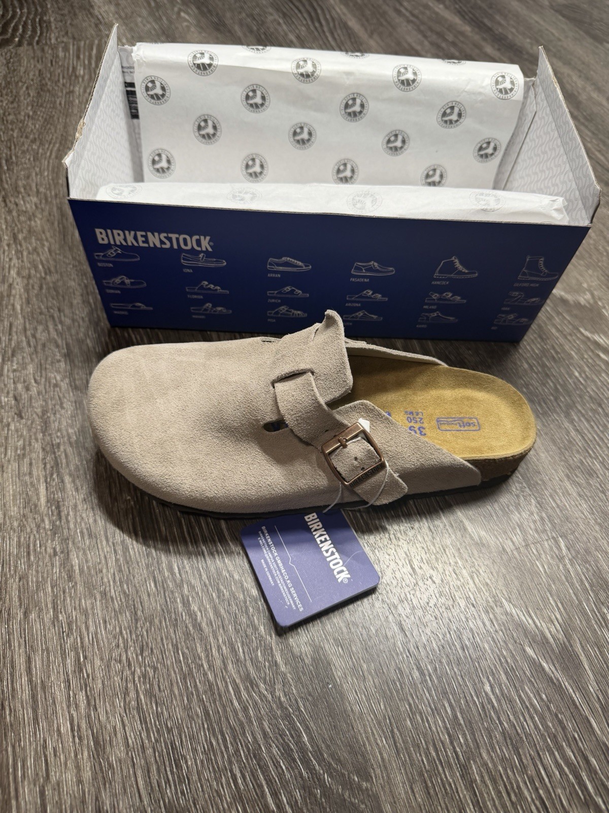 Birkenstocķs Boston Style Size 37 EU 6 -6.5 US W