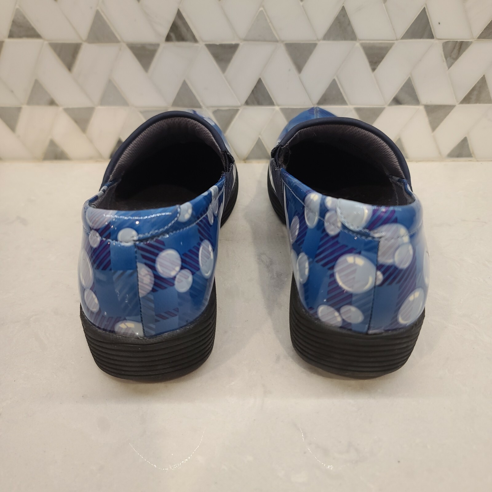 Dansko Women’s Sz 5.5 Shoes Work Wonders Flowers Slip On Clog Nursing Mules EUC