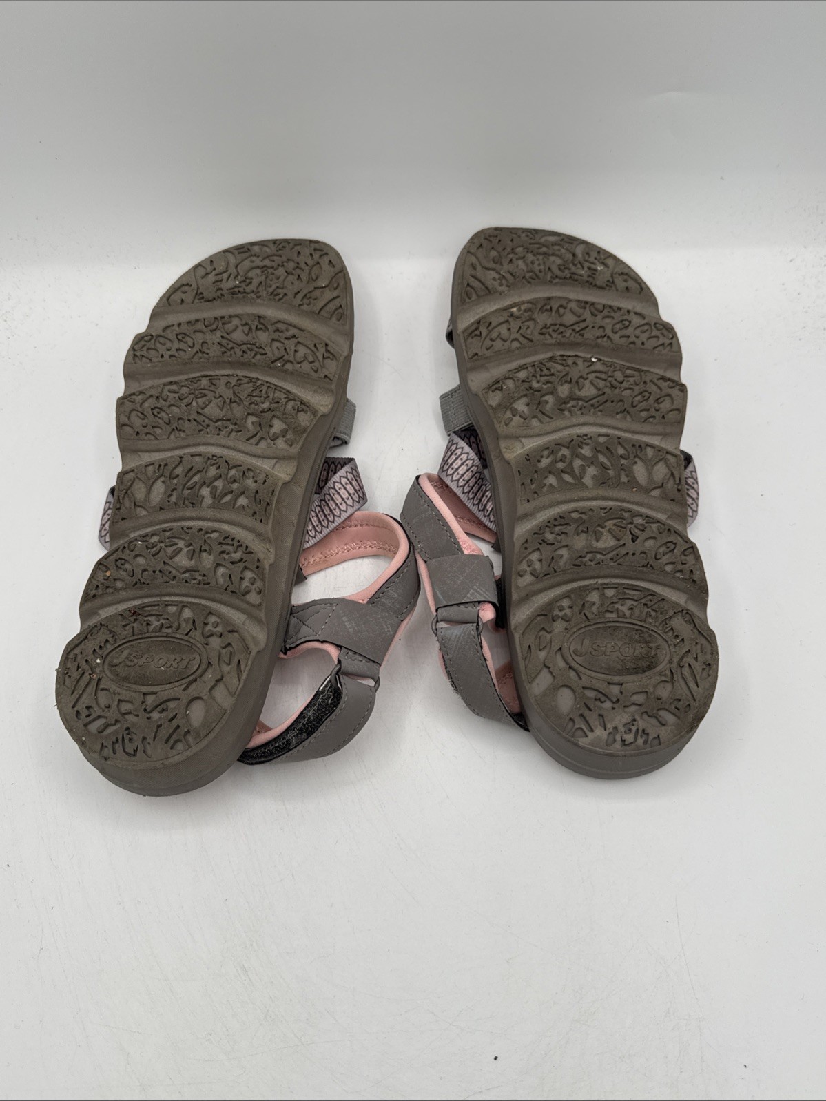 Jsport by Jambu Water Ready Sandal Shoe Womens Size 9M Gray/Pink