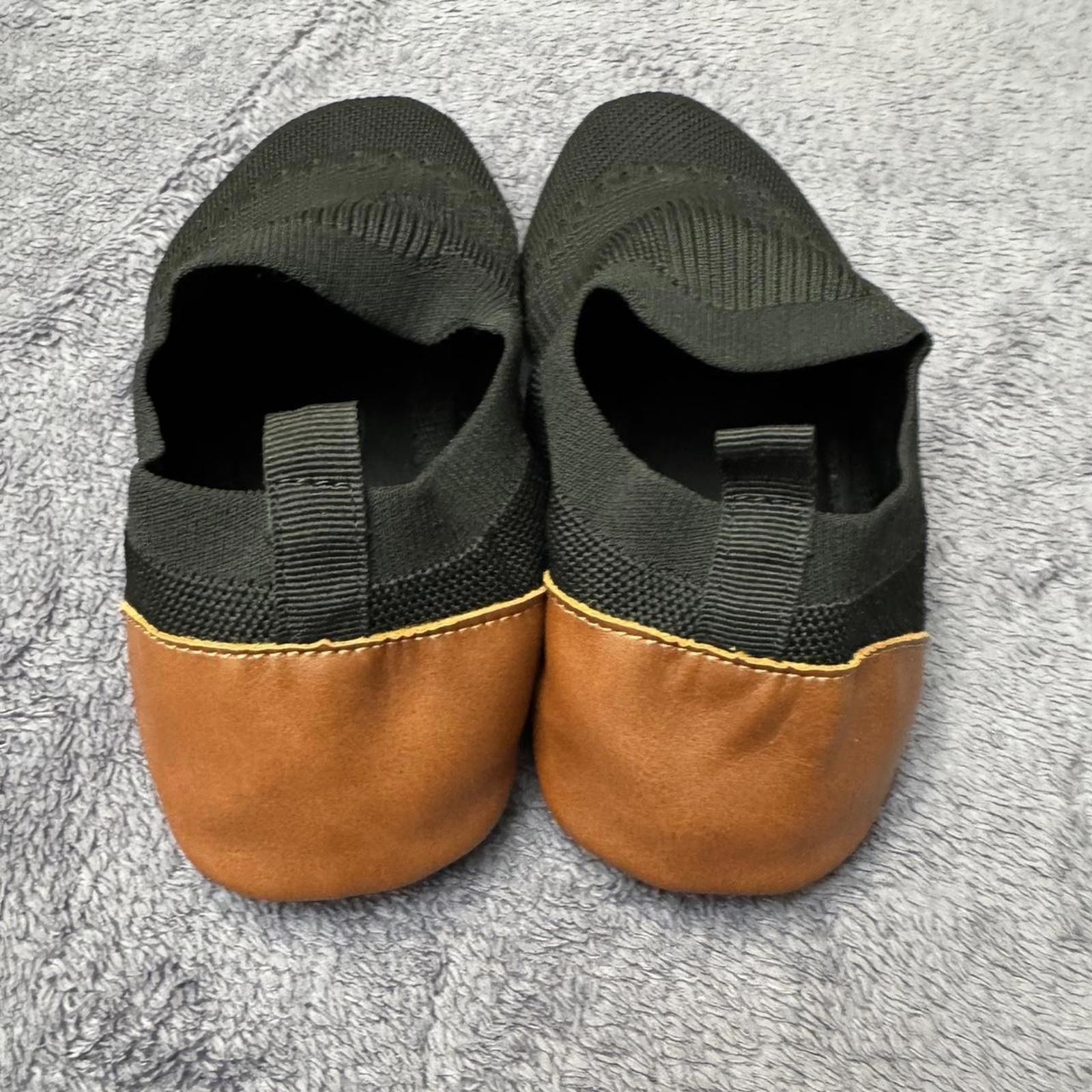 AEFE Black Minimal Slip On Shoes Womens Lightweight Comfort Casual Coastal Sz 10