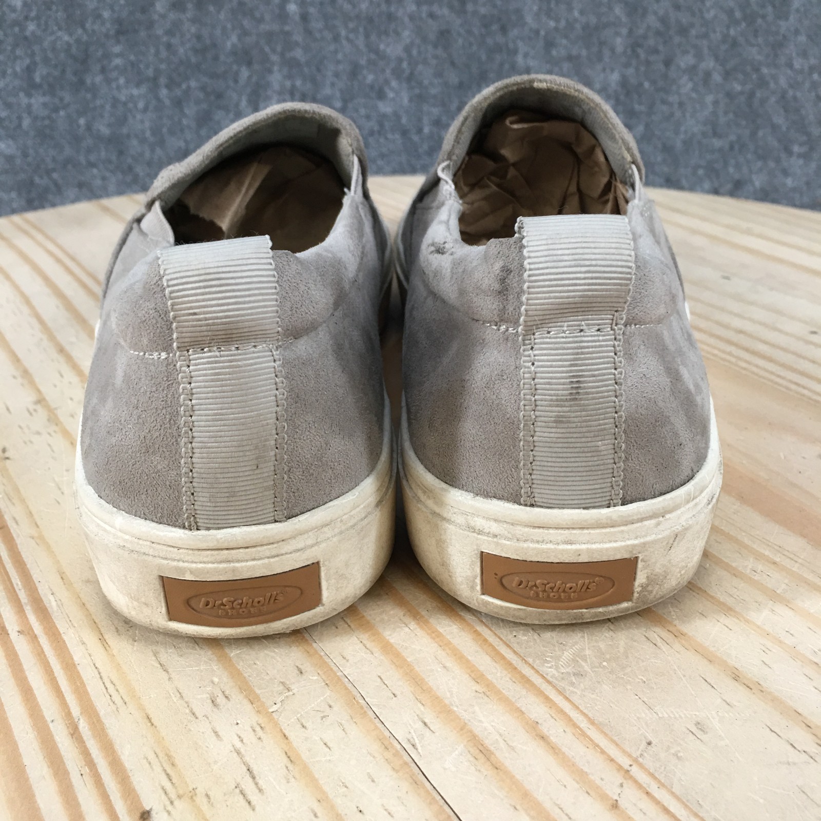 Dr Scholls Slip On Womens 8.5 M Nova Sustainable Comfort Casual Shoes Gray