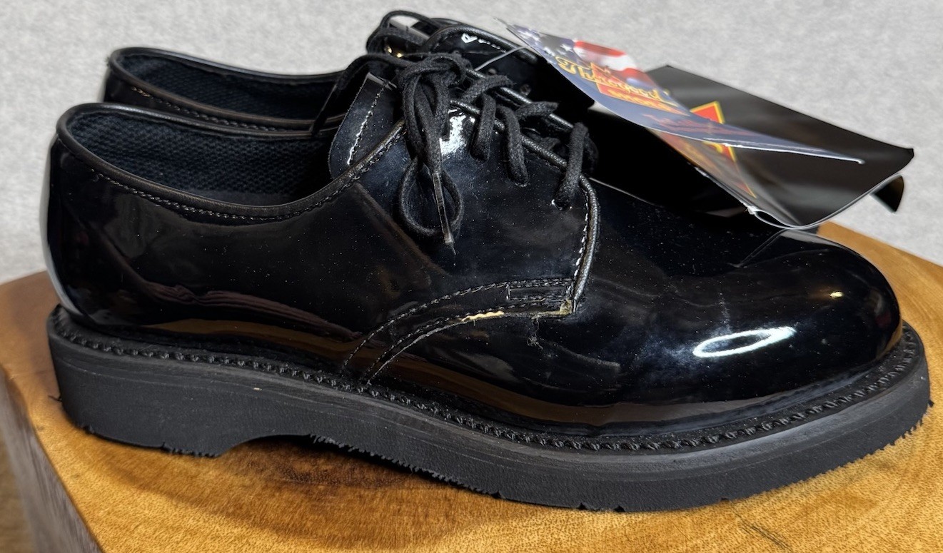 Thorogood Women’s Classics Uniform Oxford Black Dress Shoes USA Made 6M