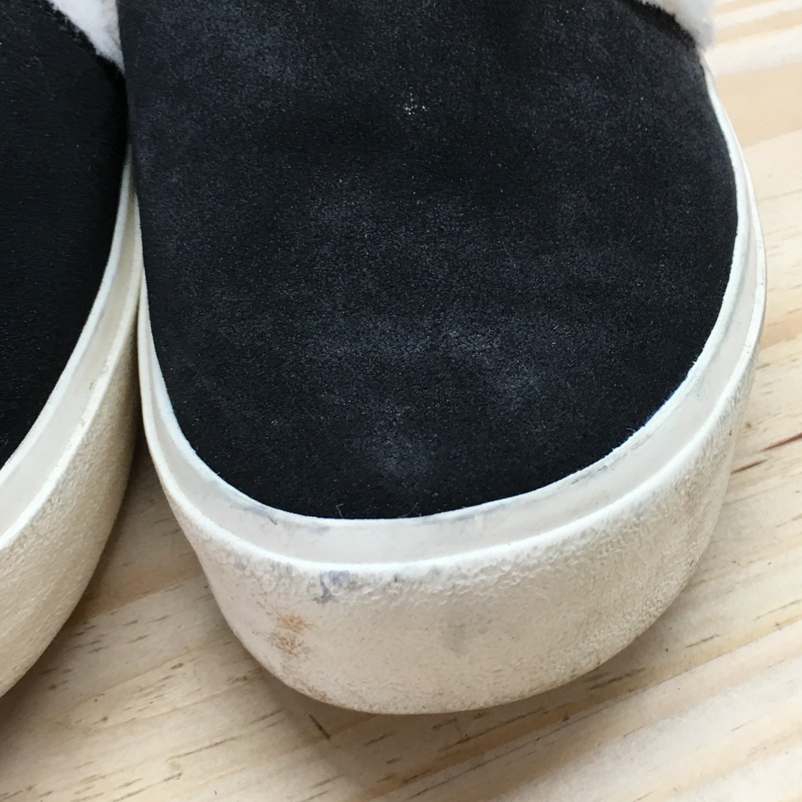 Staheekum Shoes Womens 9 Cozy Camp Mule Sneakers Black Slip On Comfort Flats