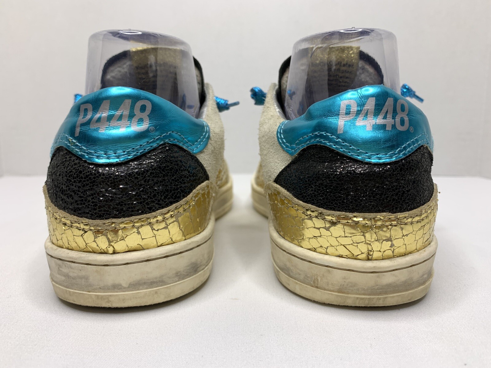 P448 Queens You Can Surf Later Metallic Low Top EU37 Sneakers P81