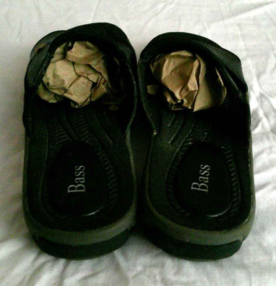 Women’s Bass Brand Slides – Slip On Sandal Shoes – Black – 8M – No Box