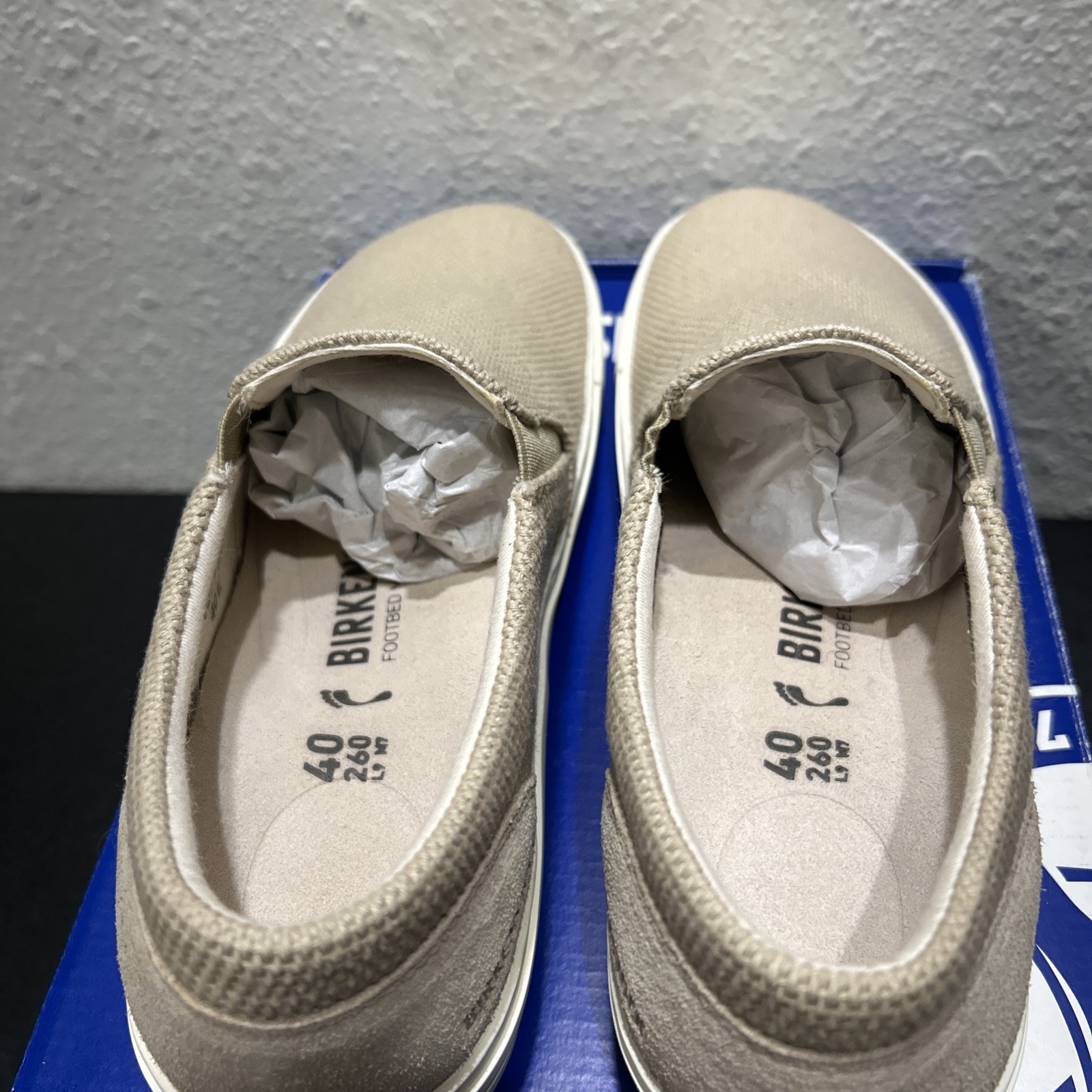 BIRKENSTOCK Oswego Casual Slip-On Shoe Unisex Size US M7/W9 Narrow Fit