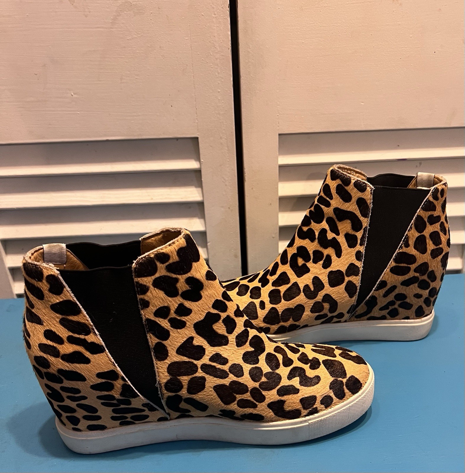 Coconuts By Matisse Women’s Lure Leopard Black Spot Sneakers Shoes Size 8M