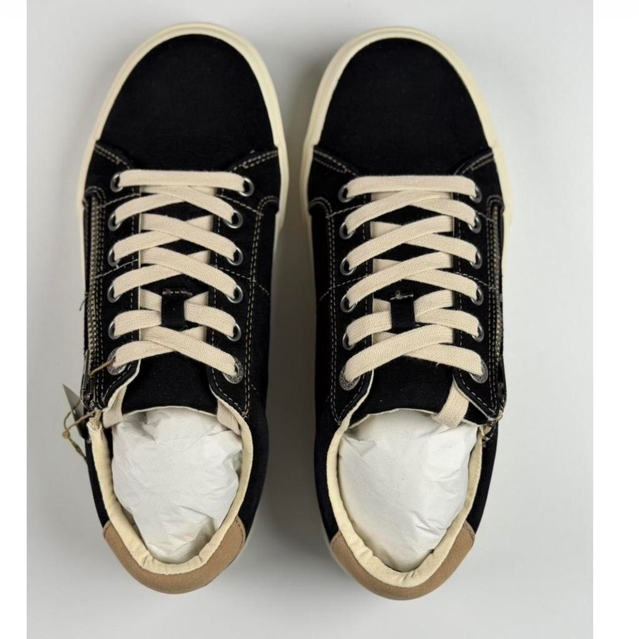 Taos Z Soul in Black Tan Distressed, Size 7.5