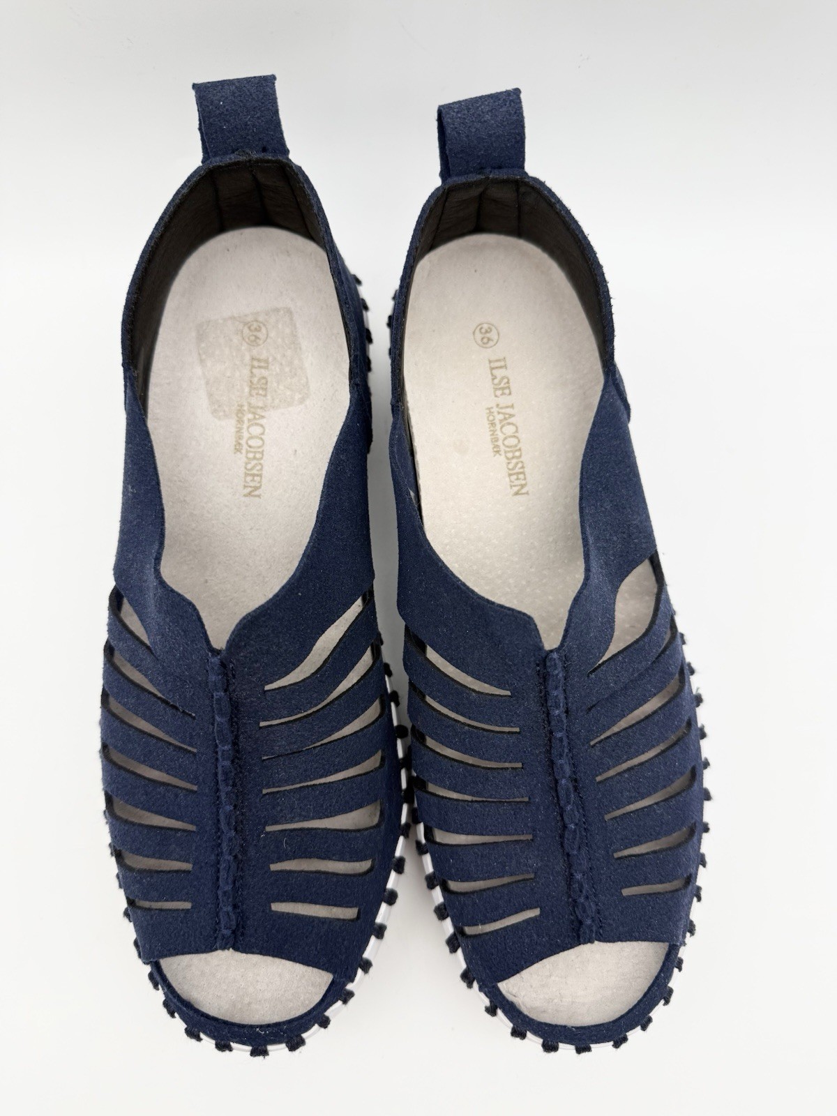 Ilse Jacobsen Women’s US 6 EU 36 Tulip Dark Indigo Slip-On Comfort Sneaker
