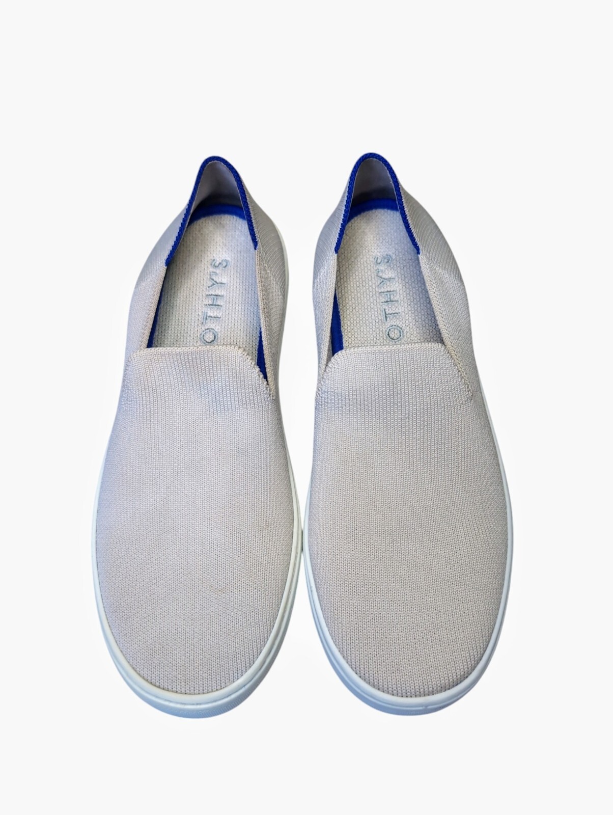 Rothy’s The City Slip On Shoes Sand Taupe Casual Walking Sneaker Women’s Size 7