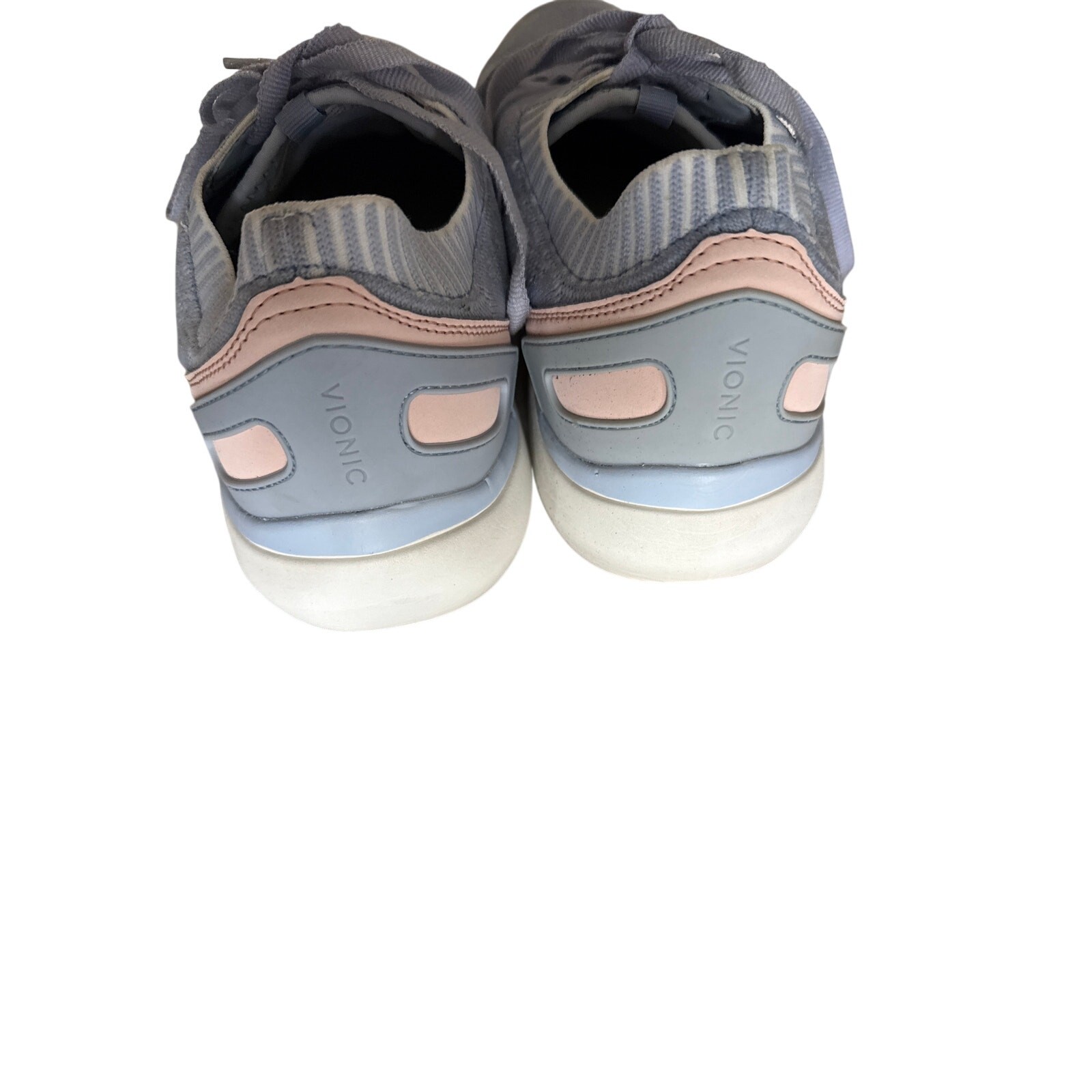 Vionic Emolben Sz 10 Blue Haze/Cloud Pink Gorpcore Activewear Comfy Walking