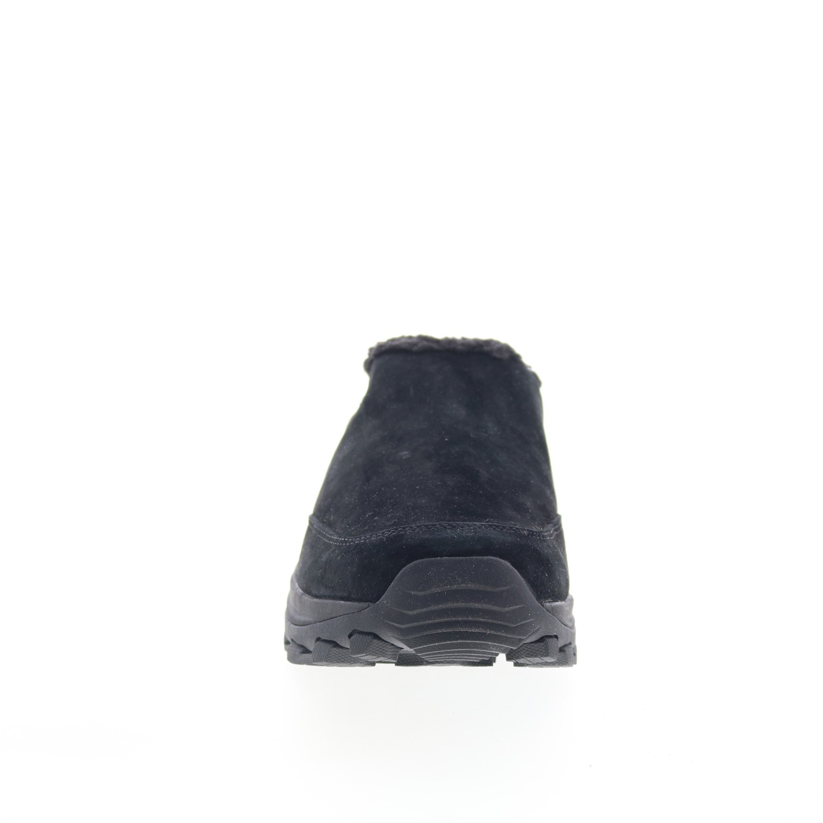 Merrell Winter Slide J005130 Womens Black Nubuck Slip On Clog Flats Shoes