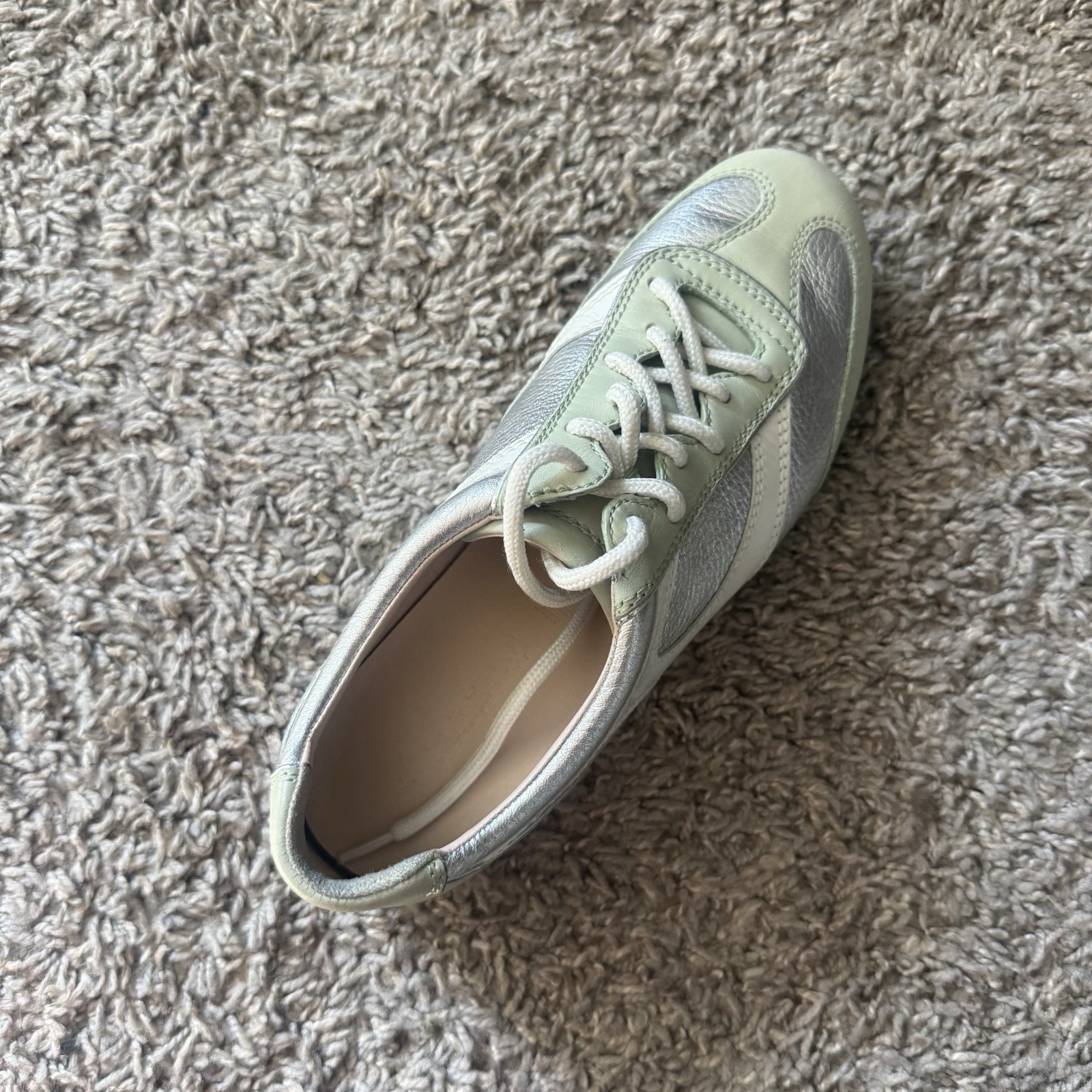 Bally Alceda Women’s Size 6 Casual Leather Shoes Lace Up Low Top Comfort