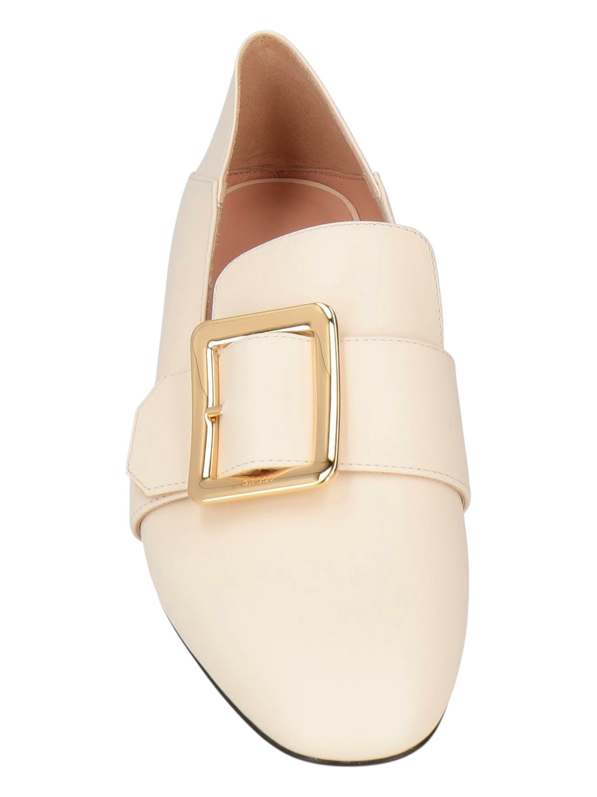 Bally Janelle 6228182 Women’s Bone Calf Leather Loafers MSRP $767