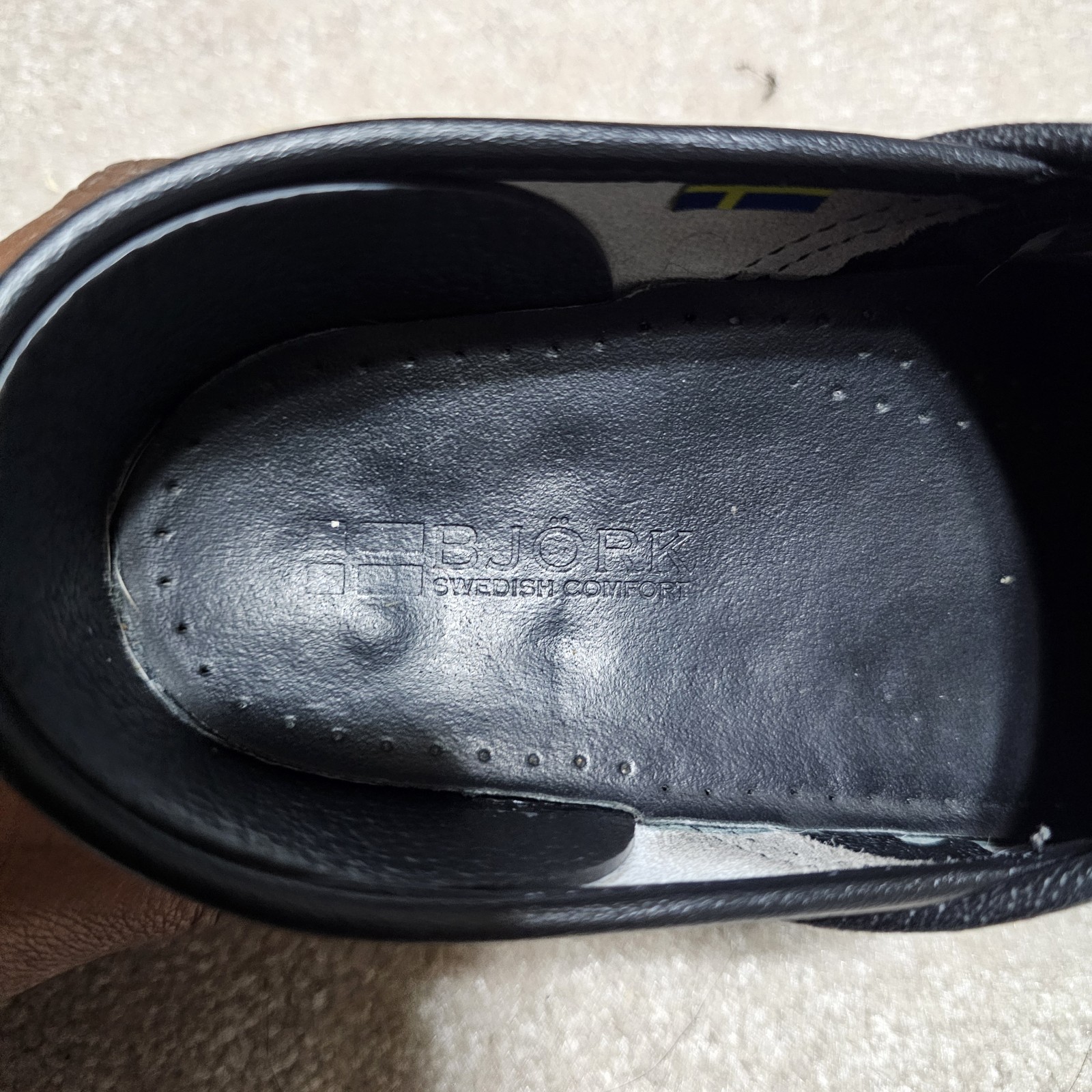 Björk Professional Floral Skull Leather Clogs Size 39/40