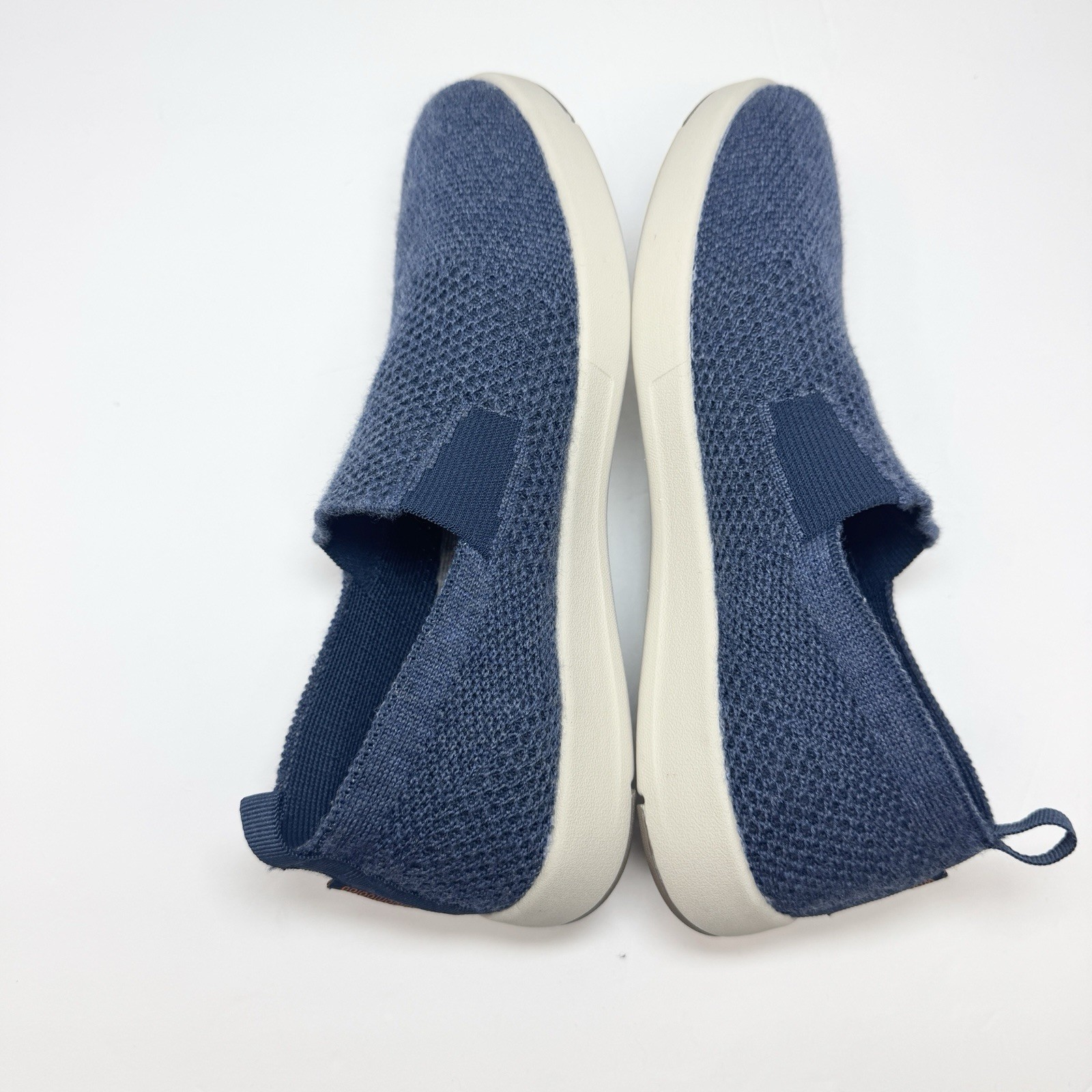 WOOLLOOMOOLOO Suffolk Merino Wool Slip-On Loafer Shoes 36 / US 5.5 – 6 Blue