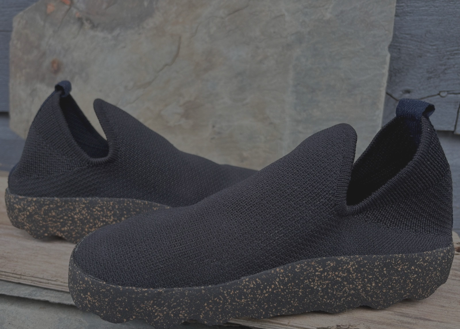 ASPORTUGUESAS (39/8) Fly London City Sneakers Black Mesh Comfort Shoes