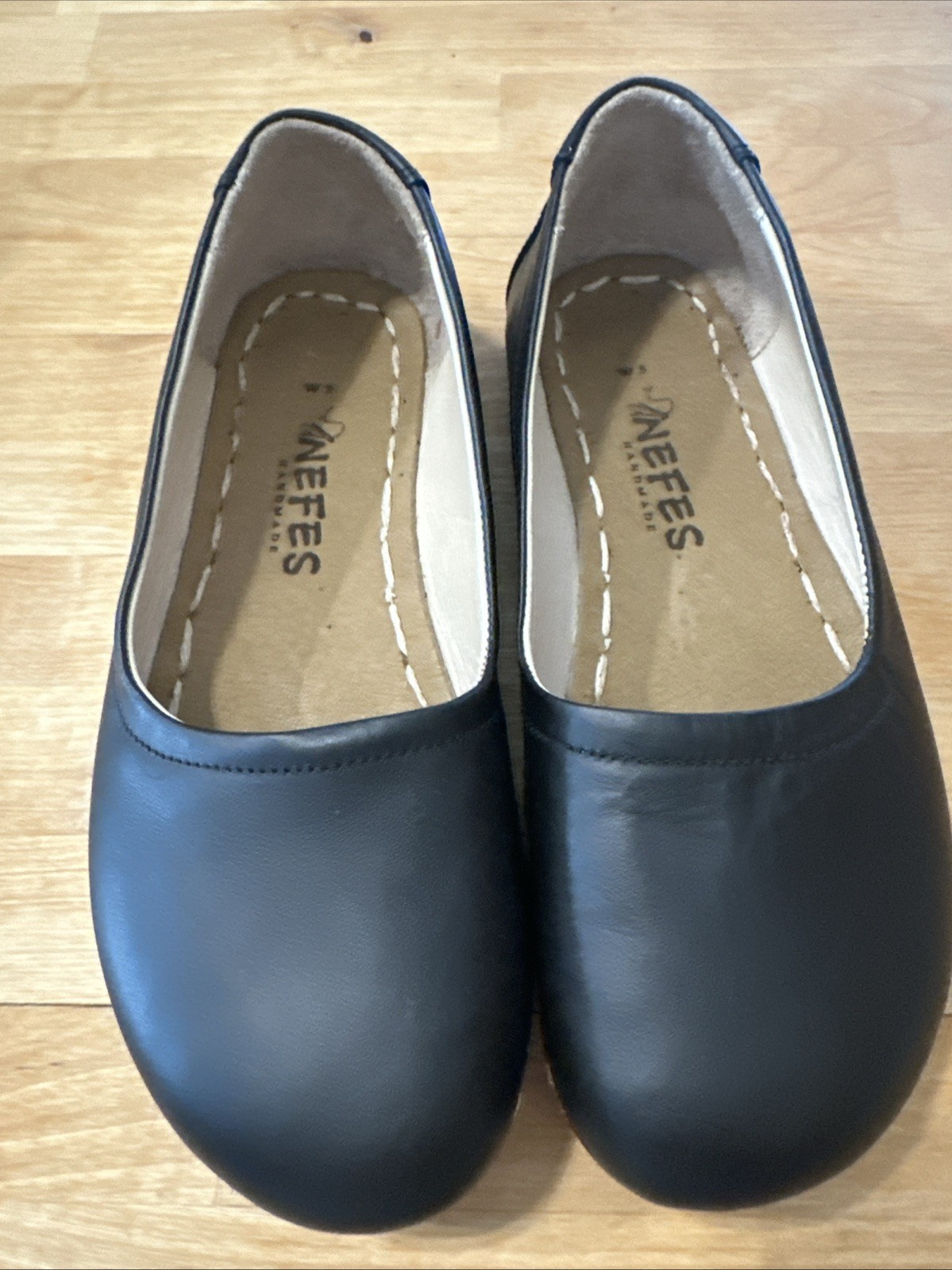Nefes Grounding Shoes Black Handmade Woman’s Sz 5
