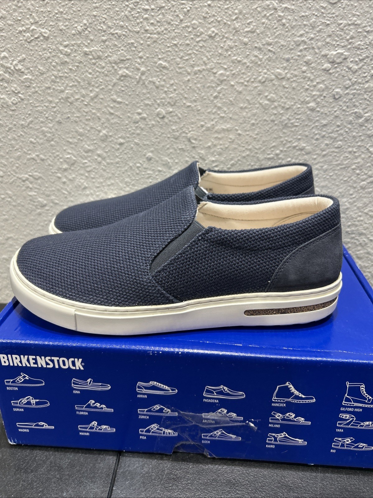 Birkenstock Oswego EU 40 Slip ons Midnight W9 /M7 Narrow Fit Light Wear