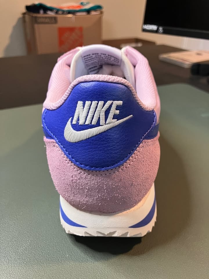 Nike Cortez Textile Women’s Shoes Size 10 – Arctic Pink and Blue