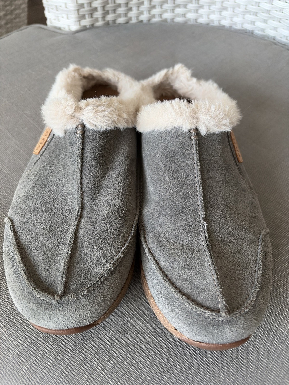 Taos Future Low Clog Slipper Suede FTR-14064 Women Size 8