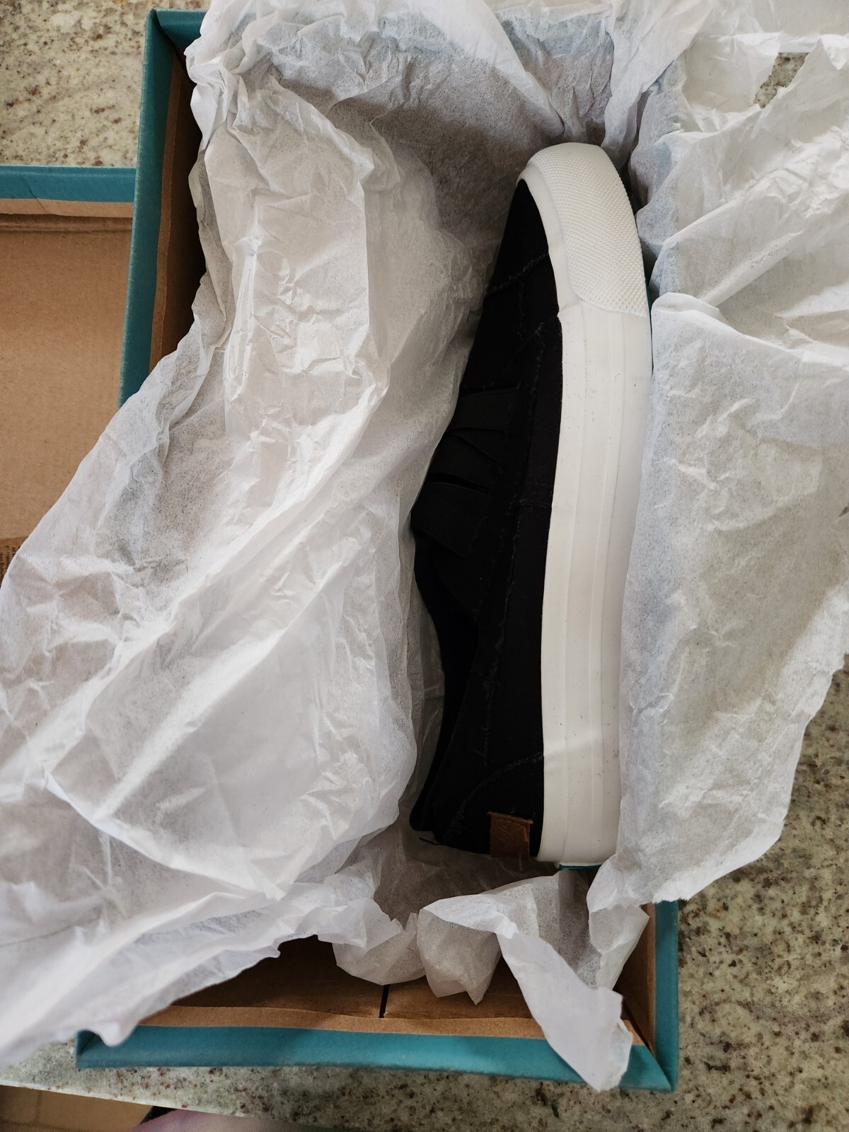 *BLOWFISH* “Marley” Black Washed Canvas Slip-On Sneakers – Size 6.5 – NIB!