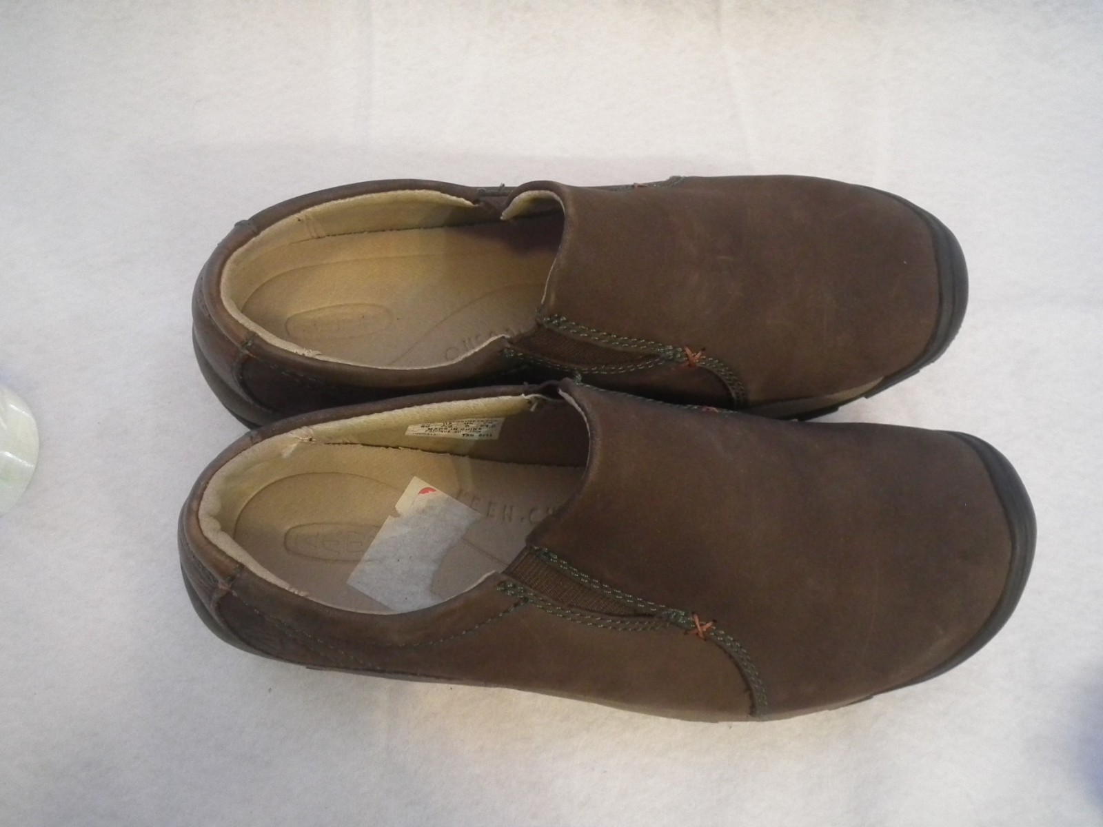 Keen Shoes Womens Size 7.5 Brown Leather Slip On Comfort Brand NEW no tags