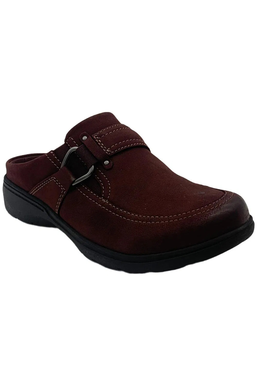 Clarks Women’s Carleigh Viola Slip-On Mule Merlot
