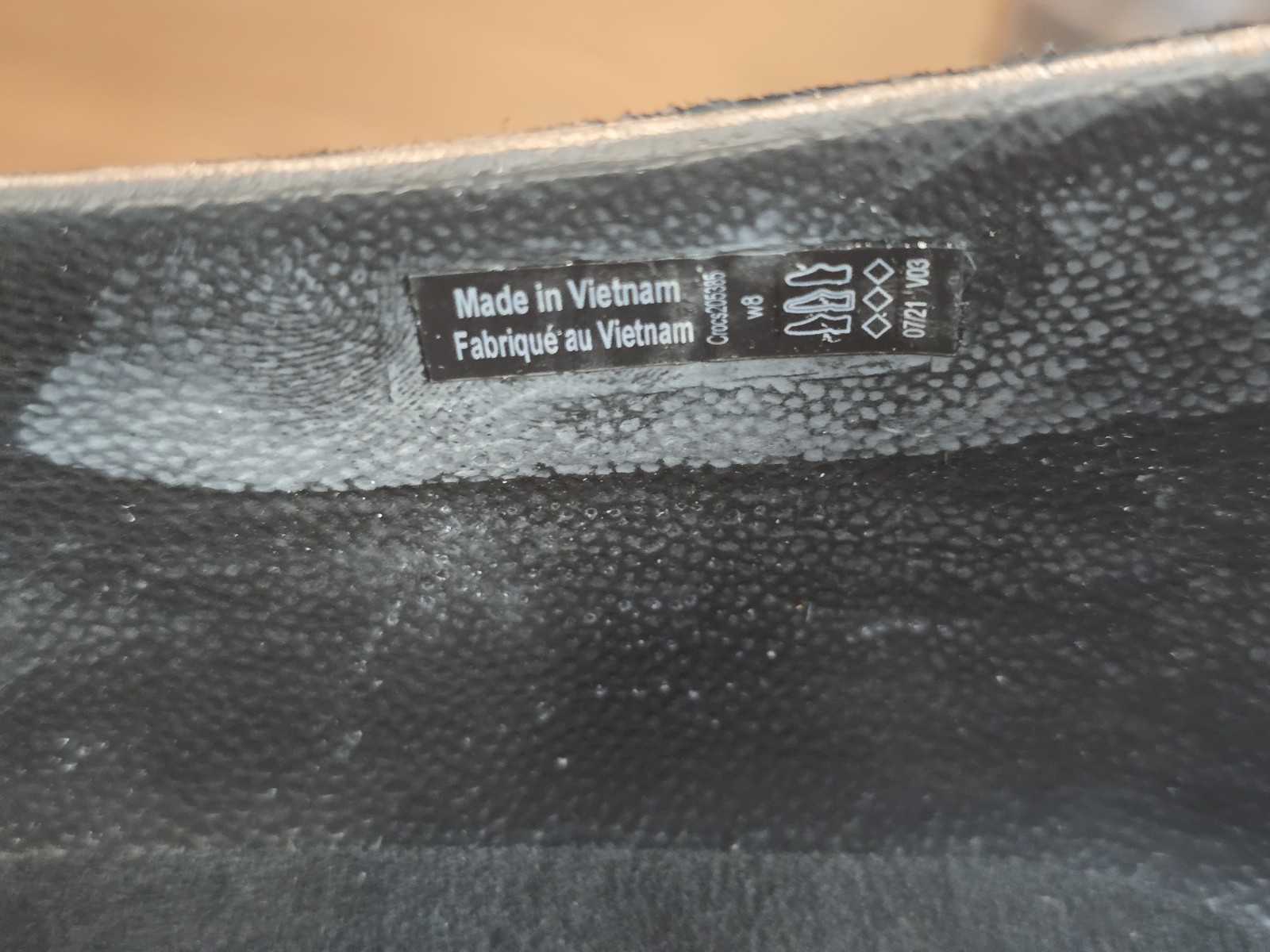 Crocs Neria Pro II Black Leopard Nurse Clog (205385) Comfort Sz W8 No Box Preown