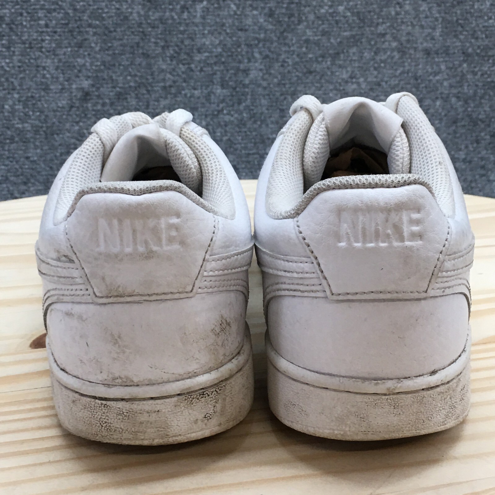 Nike Shoes Womens 10 Court Vision Low Sneakers White Lace Up Comfort CD5434-100