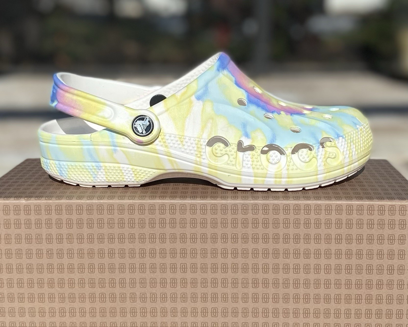 Crocs Baya Tie Dye Clogs Women’s/Men’s Sizes-Rare Pastel Color Way