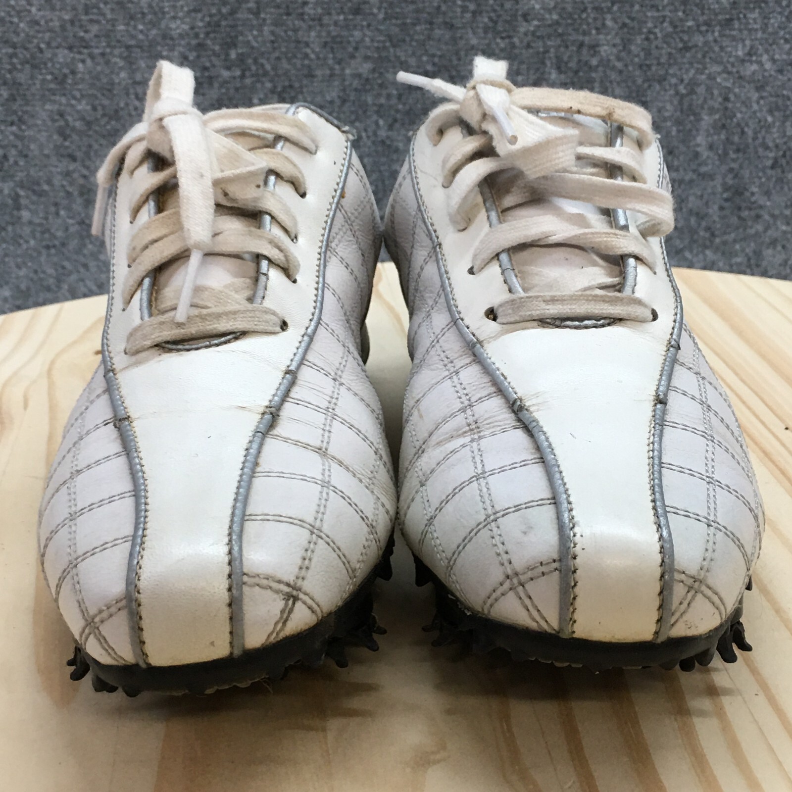 Footjoy Shoes Womens 8.5 M LoPro Collection Golf Sneakers White Lace Up 97199