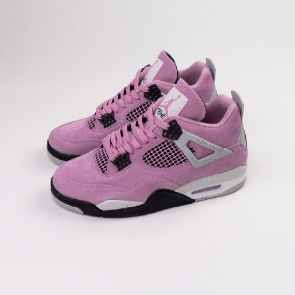 Nike Jordan 4 “Orchid” Retro Mid Top Basketball Shoes For Men/Women