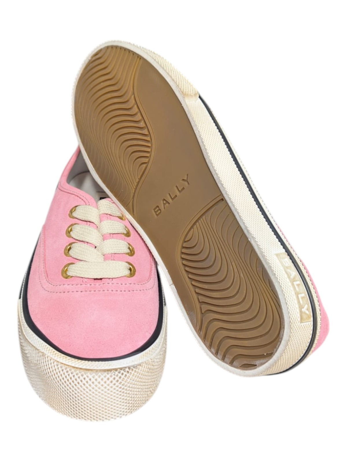 Bally Lyder 6304030 Women’s New Samantha Suede Leather Sneakers MSRP $750